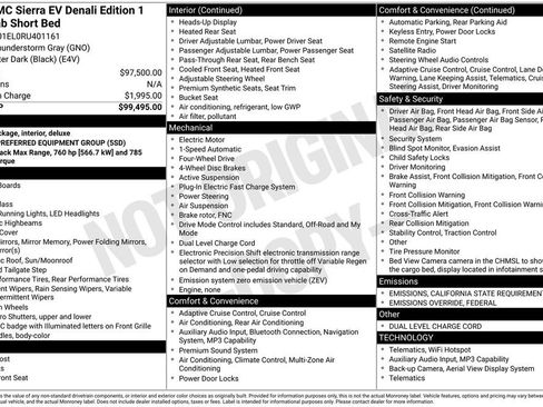 New 2024 GMC Sierra EV Denali image 4