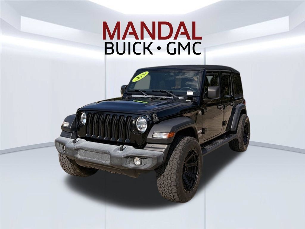 Used 2019 Jeep Wrangler Unlimited Sport S AWD/4WD image 1