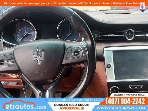Used 2016 Maserati Quattroporte S Q4 AWD/4WD image 6