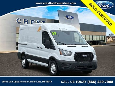 Certified 2023 Ford Transit 250 Medium Roof AWD image 1