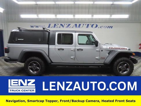 Used 2020 Jeep Gladiator Rubicon w/ Uconnect 4C Nav & Sound Group image 1