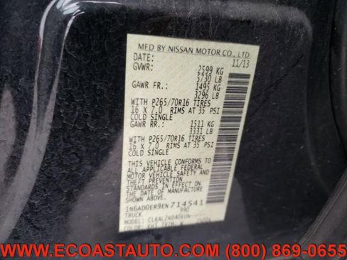 Used 2014 Nissan Frontier SV image 24