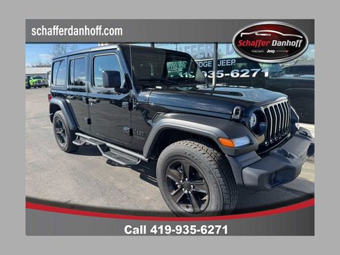 Used 2021 Jeep Wrangler Unlimited Sport AWD/4WD image 1
