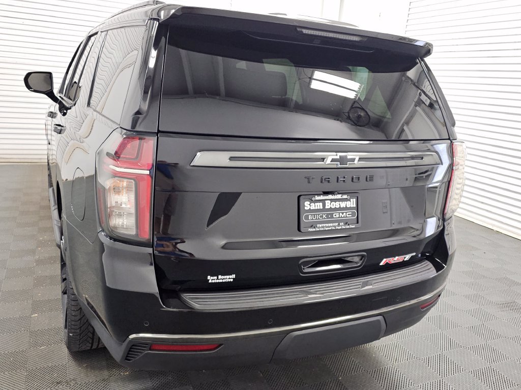 Used 2021 Chevrolet Tahoe RST w/ Rear Media and Nav Package RWD image 8
