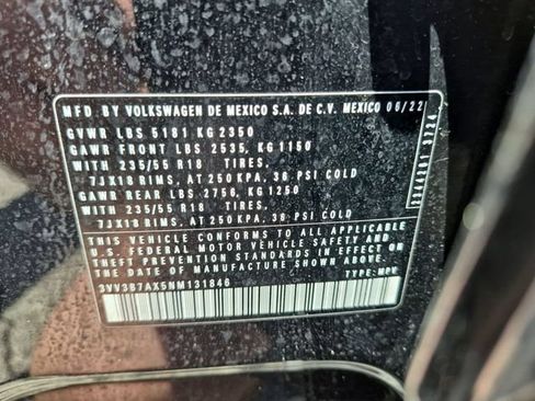 Used 2022 Volkswagen Tiguan SE FWD image 30