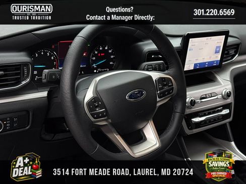 Used 2024 Ford Explorer XLT w/ Equipment Group 202A AWD/4WD image 9