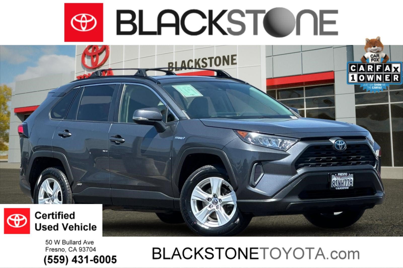 Certified 2020 Toyota RAV4 LE AWD/4WD image 1