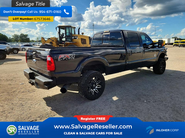 Used 2014 Ford F350 Lariat w/ Lariat Ultimate Package AWD/4WD image 4