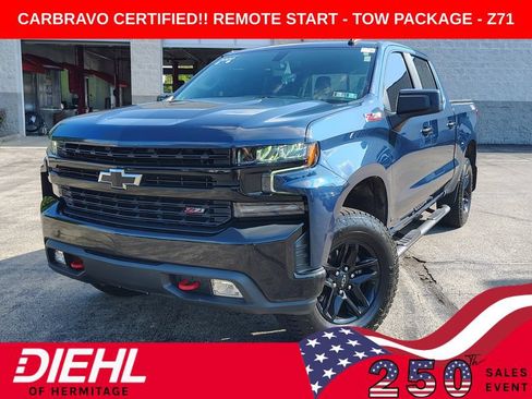 Certified 2020 Chevrolet Silverado 1500 LT Trail Boss AWD/4WD image 1