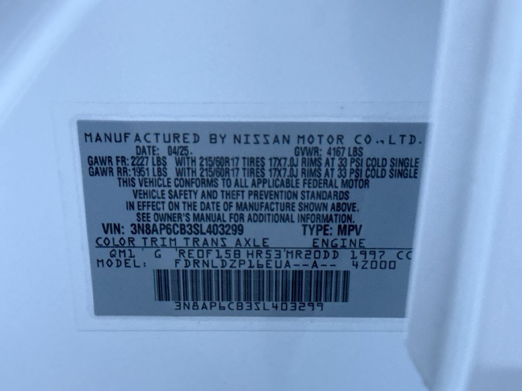 Used 2025 Nissan Kicks SV AWD/4WD image 26