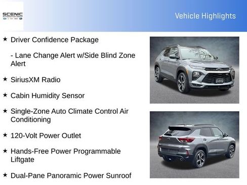 Used 2021 Chevrolet TrailBlazer RS w/ Sun and Liftgate Package image 15