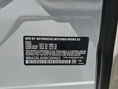 Certified 2024 BMW 760i xDrive AWD/4WD image 23