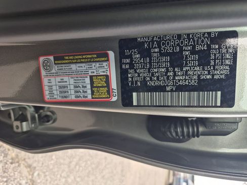 New 2026 Kia Sorento EX AWD/4WD image 27