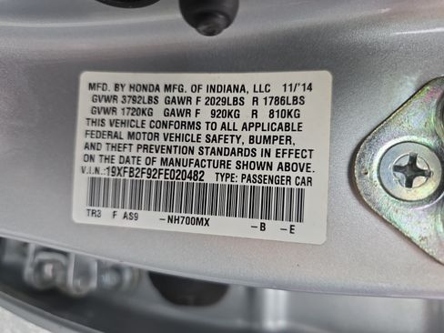 Used 2015 Honda Civic EX-L image 34