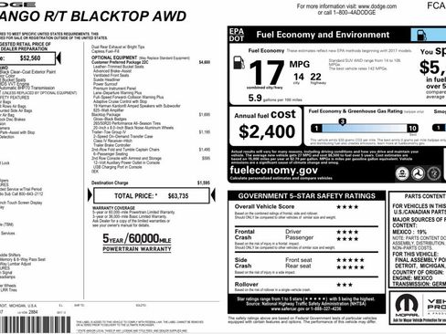 Used 2022 Dodge Durango R/T AWD/4WD image 15