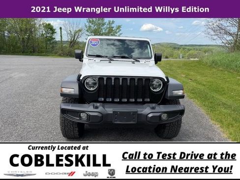 Used 2021 Jeep Wrangler Unlimited Sport AWD/4WD image 2