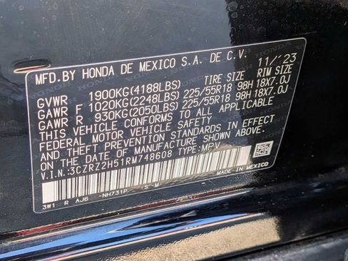 Certified 2024 Honda HR-V Sport image 30