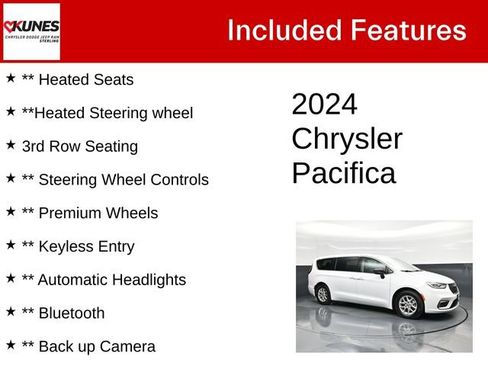 Certified 2024 Chrysler Pacifica Touring-L FWD image 5
