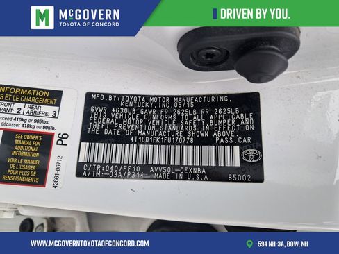 Used 2015 Toyota Camry LE FWD image 25