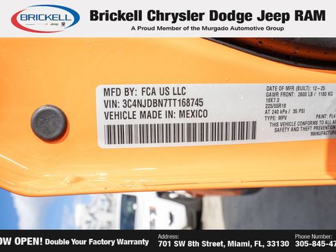 New 2026 Jeep Compass Latitude image 36