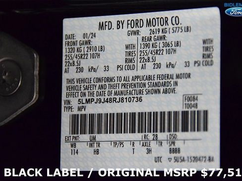 Used 2024 Lincoln Nautilus Black Label image 15