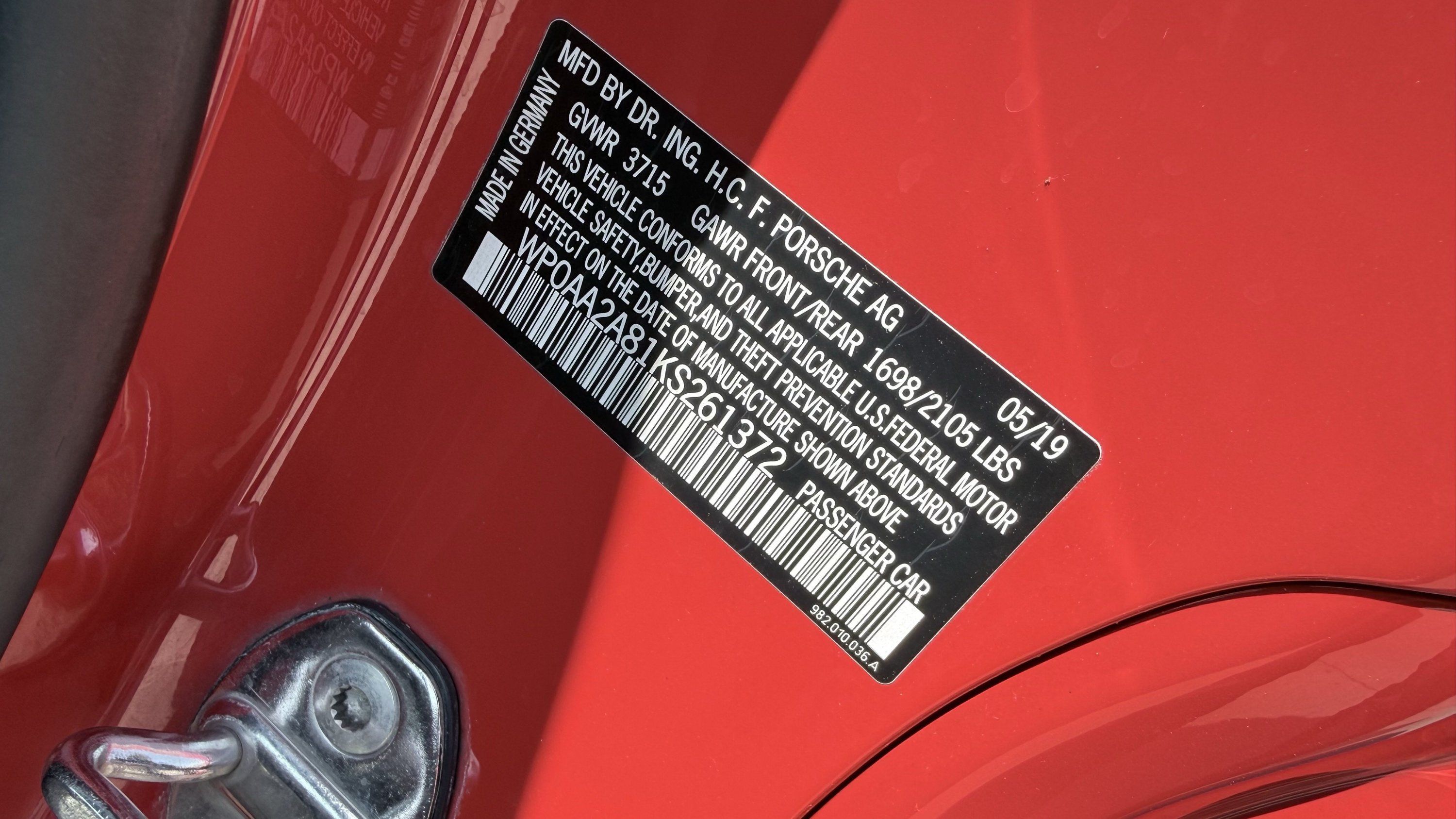 Used 2019 Porsche 718 Cayman RWD image 29