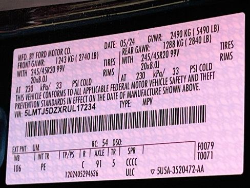 Used 2024 Lincoln Corsair Grand Touring w/ Equipment Group 302A image 34