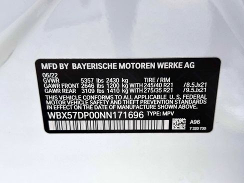 Used 2022 BMW X3 xDrive30i w/ Premium Package 2 (ZPA) AWD/4WD image 37