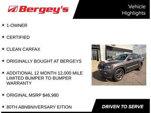 Used 2021 Jeep Grand Cherokee Limited AWD/4WD image 4