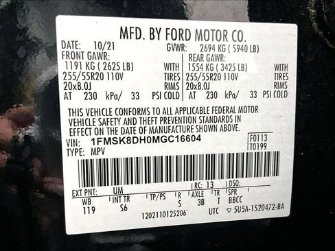 Used 2021 Ford Explorer XLT w/ Equipment Group 202A image 34