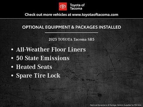 New 2025 Toyota Tacoma SR5 image 35