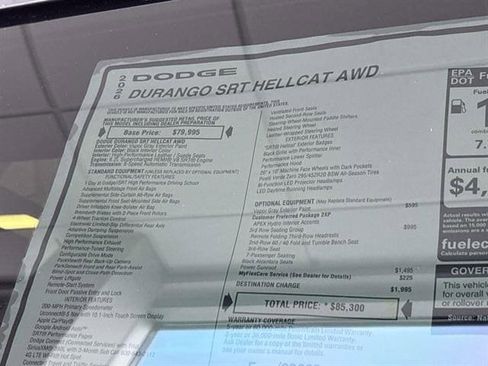 New 2026 Dodge Durango SRT Hellcat image 12