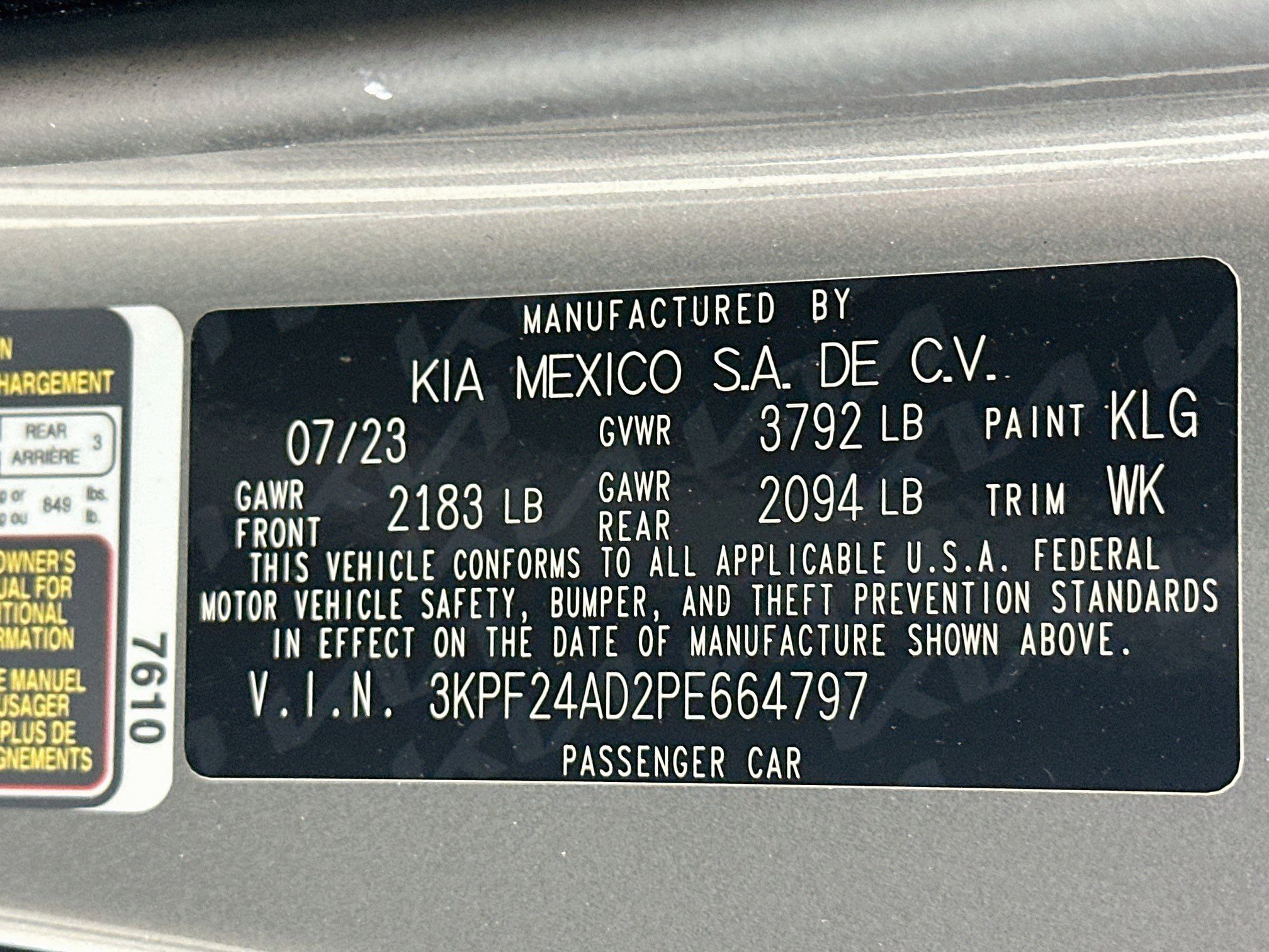 Used 2023 Kia Forte LXS w/ LXS Technology Package FWD image 12