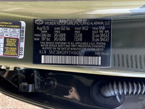 New 2026 Hyundai Santa Cruz SEL FWD image 13