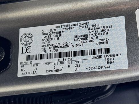 Used 2024 Ford F150 XLT w/ Mobile Office Package image 28