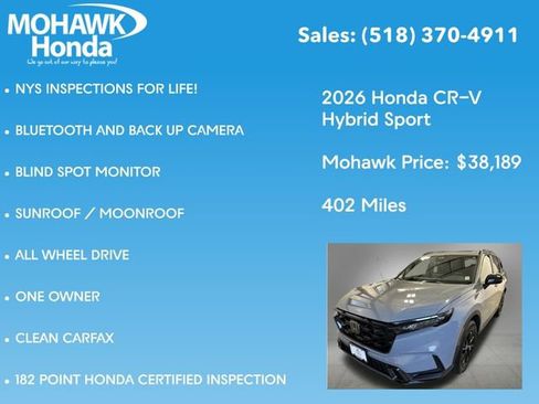 Certified 2026 Honda CR-V Sport image 8