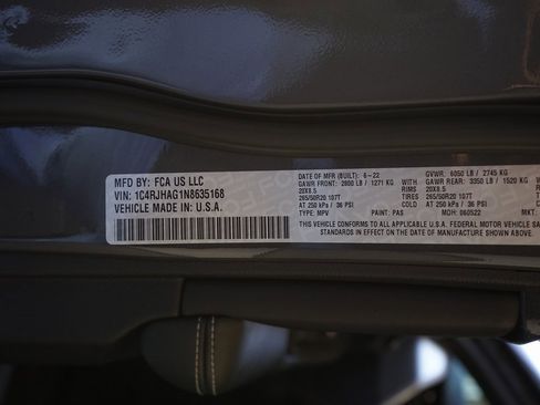 Used 2022 Jeep Grand Cherokee Altitude image 31