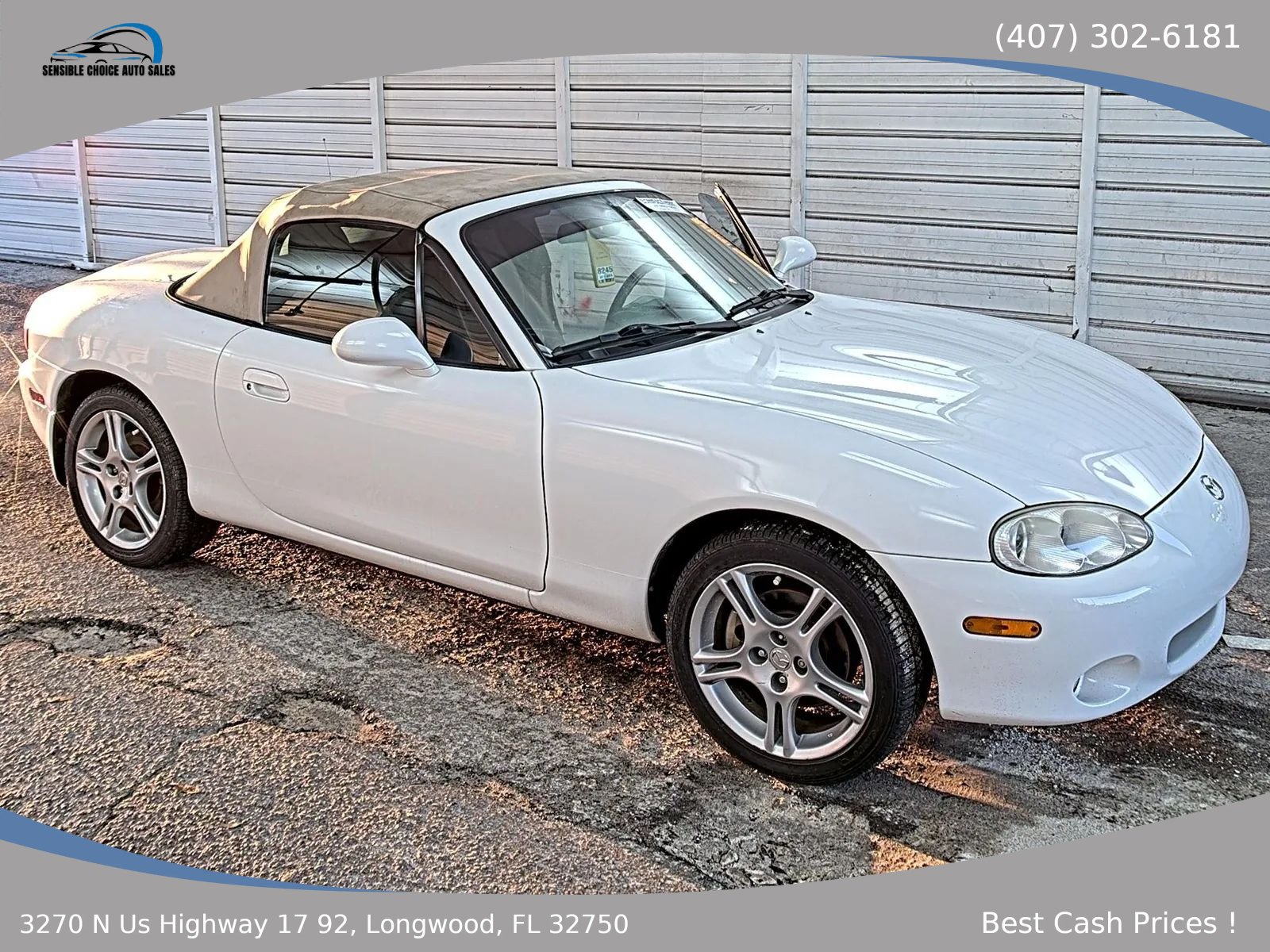 Used 2004 MAZDA MX-5 Miata LS RWD image 1