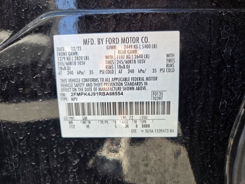 Used 2024 Ford Edge SEL AWD/4WD image 30