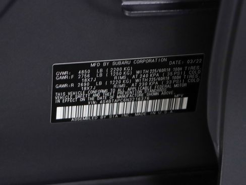 Used 2022 Subaru Outback Touring image 33