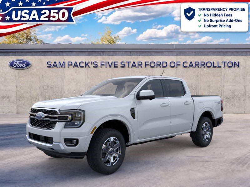New 2026 Ford Ranger Lariat w/ Chrome Accent Package AWD/4WD image 1