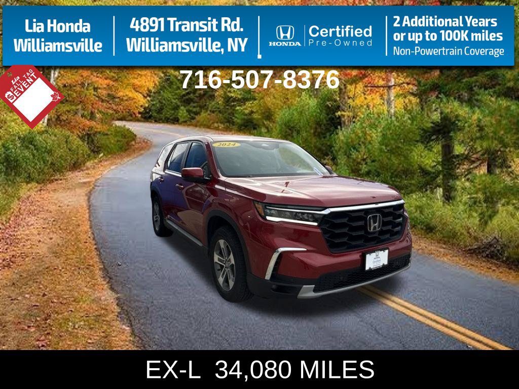 Certified 2024 Honda Pilot EX-L image 1