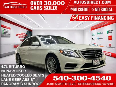 Used 2016 Mercedes-Benz S 550 4MATIC Sedan w/ Sport Package