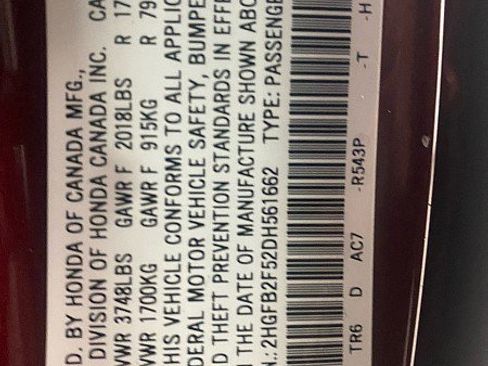 Used 2013 Honda Civic LX image 10