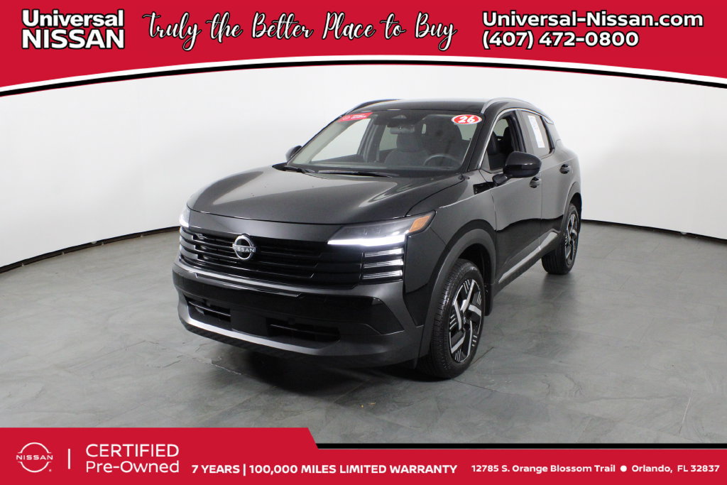 Certified 2026 Nissan Kicks SV FWD 360° Tour