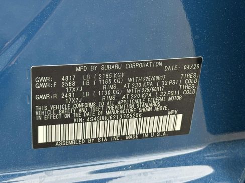 New 2026 Subaru Crosstrek 2.5i Wilderness AWD/4WD image 15