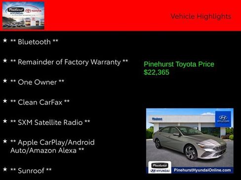 Certified 2024 Hyundai Elantra Limited FWD image 7