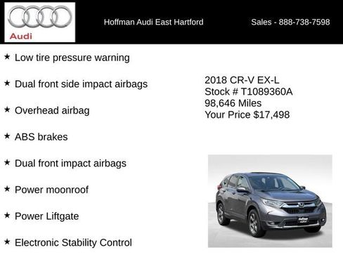 Used 2018 Honda CR-V EX-L image 24