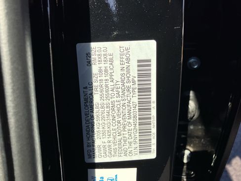 Certified 2025 Honda Pilot EX-L image 36