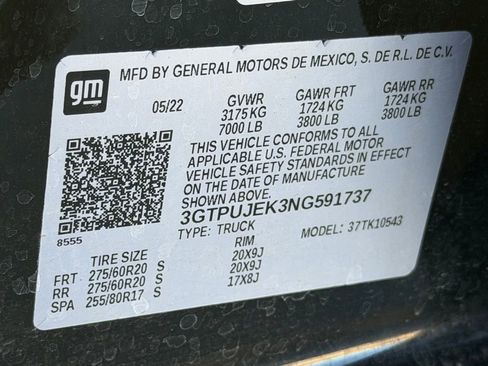 Used 2022 GMC Sierra 1500 Elevation image 35